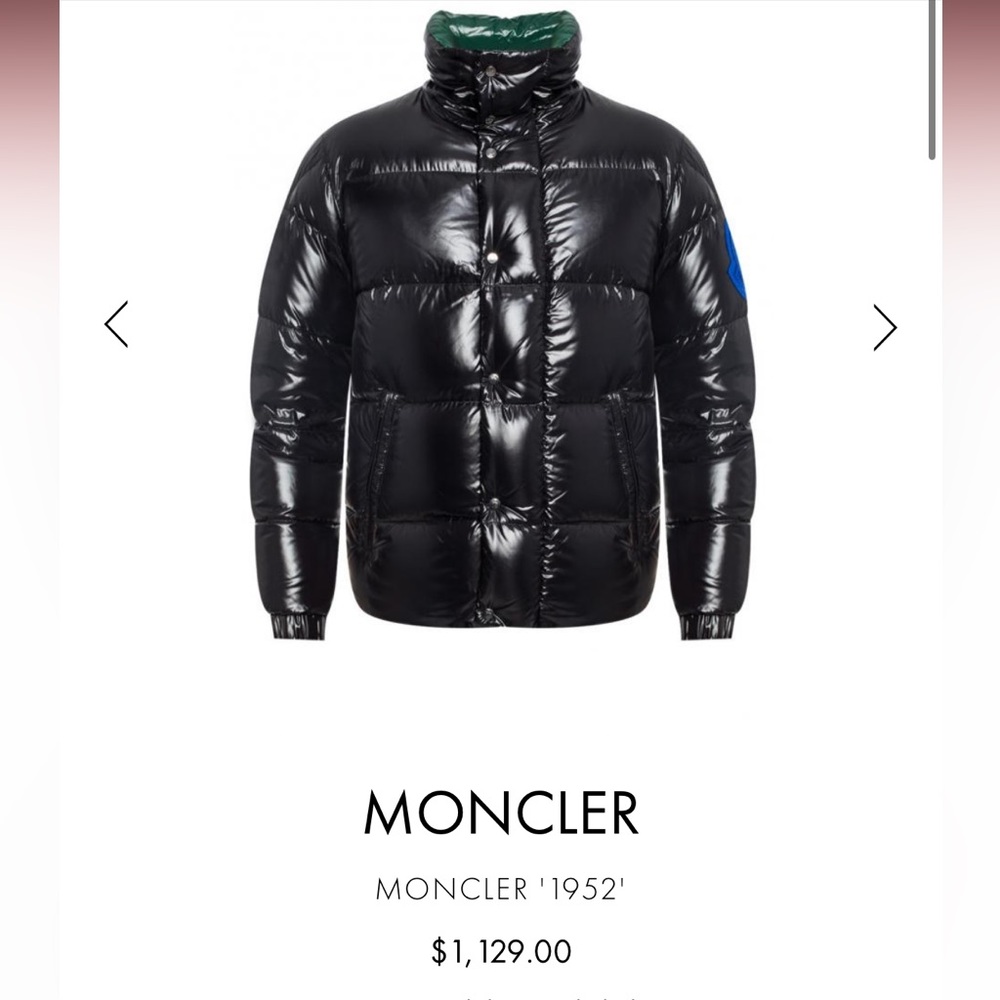 Moncler 1952 down puffer jacket